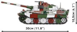 Nemecký ťažký tank PzKpfw VI Ausf. B Königstiger (Tiger II) COBI 2540 - World War II - kopie