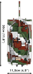 German heavy tank PzKpfW VI ausf. B KÖNIGSTIGER (Tiger II) COBI 2540 - World War II - kopie