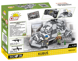 Polnisches Panzerfahrzeug KUBUŚ – Warschauer Aufstand COBI 3114 – World War II 1:35