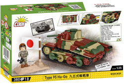 Japonský lehký tank Mitsubishi Type 95 Ha-Go COBI 3115 - World War II 1:35