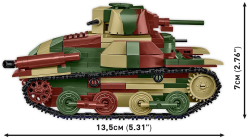 Deutscher Panzer PzKpfw VI TIGER I Ausf. E COBI 2587 – Executive Edition WW II 1:28 - kopie