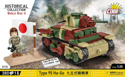 Deutscher Panzer PzKpfw VI TIGER I Ausf. E COBI 2587 – Executive Edition WW II 1:28 - kopie