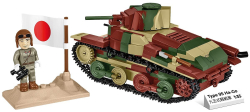 Japonský lehký tank Mitsubishi Type 95 Ha-Go COBI 3115 - World War II 1:35