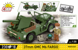 Amerikanisches Kommandofahrzeug Dodge WC-56 COBI 3111 - World War II 1:35 - kopie