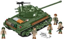 Americký střední tank Sherman M4A2E8 COBI 3118 - World War II 1:35