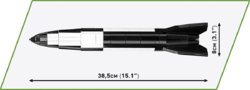 Deutsche ballistische V-2-Lenkrakete mit Anhänger Meiller COBI 3120 Executive Edition WW II 1:35 - kopie