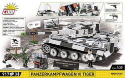 Německý tank Panzerkampfwagen VI TIGER COBI 3122 - Limited Edition WW II 1:35