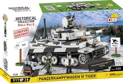 German tank Panzerkampfwagen VI TIGER COBI 3122 - Limited Edition WW II 1:35