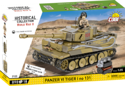 Německý tank Panzer VI TIGER I 131 COBI 3123 - World War II 1:35