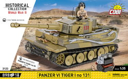 Nemecký tank Panzer VI TIGER 131 COBI 2588 - World War II 1:28 - kopie