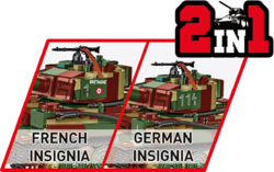 Německý tank PzKpfw VI TIGER I Ausf. E COBI 3124 - World War II 1:35