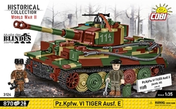 Německý tank PzKpfw VI TIGER I Ausf. E COBI 3124 - World War II 1:35