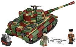 Německý tank PzKpfw VI TIGER I Ausf. E COBI 3124 - World War II 1:35