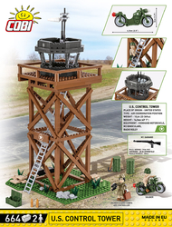 Amerikanischer Luftüberwachungs-Turm COBI 3042 - Company of Heroes 3 - kopie