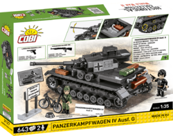 Deutscher Panzerkampfwagen IV Ausf. G COBI 3127 - World War II 1:35