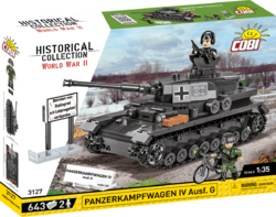 Německý tank Panzerkampfwagen IV Ausf. G COBI 3127 - World War II 1:35