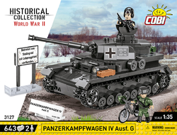 Německý tank Panzerkampfwagen IV Ausf. G COBI 3127 - World War II 1:35