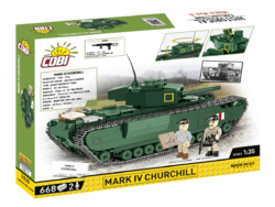 Britský tank Mark IV Churchill COBI 3128 - World War II 1:35