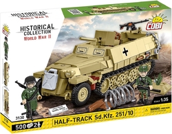 German half-track Sd.Kfz. 251/10 COBI 3130 - World War II 1:35