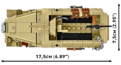 Německý kolopásový obrněný transportér Sd.Kfz. 251/10 COBI 3130 - World War II 1:35