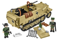 Německý kolopásový obrněný transportér Sd.Kfz. 251/10 COBI 3130 - World War II 1:35