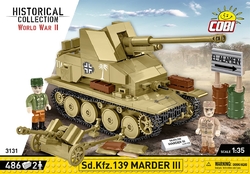 Nemecký stíhač tankov MARDER III Ausf. M COBI 2282 - World War II - kopie