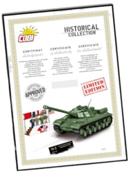 Russian Heavy Tank IS-3 Berlin Victory Parade 1945 COBI 2589 - Limited Edition WW II 1:28