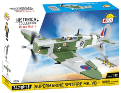 British fighter aircraft Supermarine Spitfire MK. XVI Bubbletop COBI 5865 - World War II 1:48