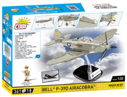 Americký stíhací letoun Bell P-39 Aircobra COBI 5746 - World War II 1:32