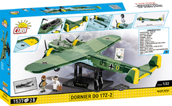 Americké diaľkové bombardovacie lietadlo Boeing B-17F Lietajúci pevnosť (Memphis Belle) COBI 5749 - Executive Edition WWII 1:48 - kopie