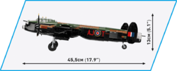 British Heavy Bomber AVRO Lancaster B. III Dambuster COBI 5758 - Executive Edition WW II 1:48