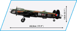 Britský těžký bombardér AVRO Lancaster B. III COBI 5759 - World War II 1:48