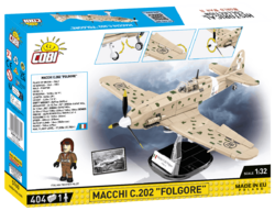 Italienisches Jagdflugzeug Macchi MC.202 Folgore COBI 5760 - World War II 1:32