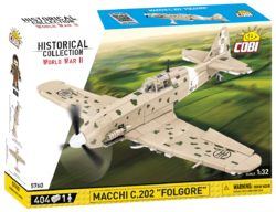 Italienisches Jagdflugzeug Macchi MC.202 Folgore COBI 5760 - World War II 1:32