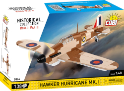 Stíhacie lietadlo Hawker Hurricane MK.I COBI 5866 - World War II 1:48