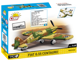 Talianske stíhacie lietadlo FIAT G.55 Centauro COBI 5867 - World War II 1:48