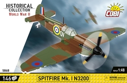 Britisches Kampfflugzeug Supermarine Spitfire MK. XVI Bubbletop COBI 5865 – World War II 1:48 - kopie