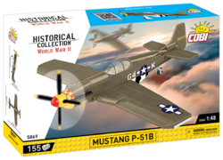 American fighter plane North American P-51B Mustang COBI 5869 - World War II 1:48