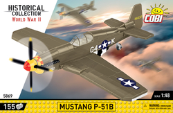 Amerikanisches Jagdflugzeug North American P-51D Mustang COBI 5860 - World War II 1:48 - kopie