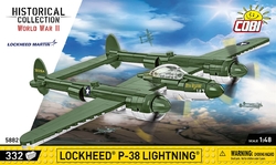 Amerikanischer Jagdbomber Lockheed P-38 Lightning COBI 5882 - Zweiter Weltkrieg 1:48