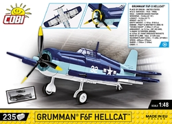 Amerikanischer Torpedobomber Grumman TBF AVENGER COBI 5752 – World War II 1:48 - kopie