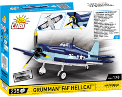 Americké palubné stíhacie lietadlo Grumman F6F HELLCAT COBI 5883 - World War II 1:48