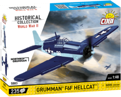 Americké palubné stíhacie lietadlo Grumman F6F HELLCAT COBI 5883 - World War II 1:48