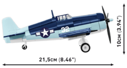 Amerikanischer Torpedobomber Grumman TBF AVENGER COBI 5752 – World War II 1:48 - kopie