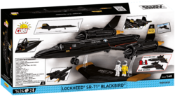 Americké strategické prieskumné lietadlo Lockheed SR-71 Blackbird COBI 5890 - Executive Edition Armed Forces 1:48