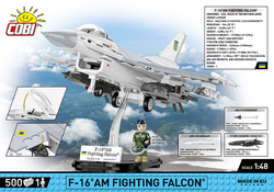 Americký víceúčelový stíhací letoun F-16 AM Fighting Falcon COBI 5893 - Armed Forces 1:48