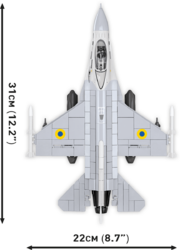 Americký víceúčelový stíhací letoun F-16 AM Fighting Falcon COBI 5893 - Armed Forces 1:48