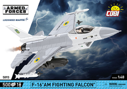 Americký víceúčelový stíhací letoun F-16 AM Fighting Falcon COBI 5893 - Armed Forces 1:48