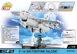 Americký víceúčelový stíhací letoun F-16 AM Fighting Falcon COBI 5896 - Armed Forces 1:48