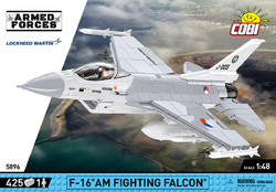 Americký víceúčelový stíhací letoun F-16 AM Fighting Falcon COBI 5896 - Armed Forces 1:48